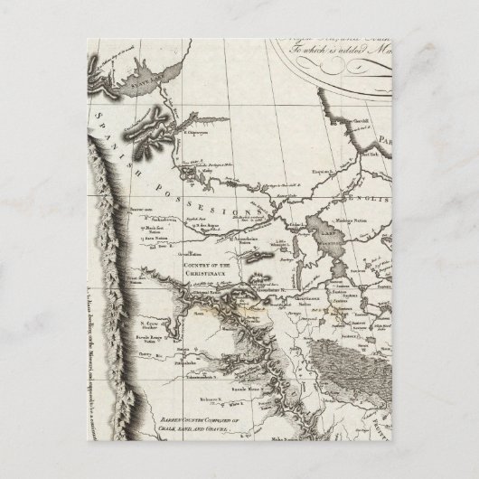Kaart van de Missouri (Voorkant)
