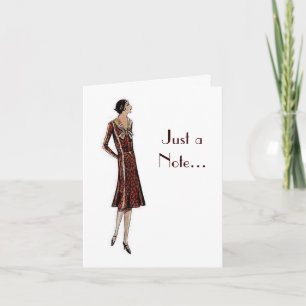 Kaart van de Mode in de jaren twintig