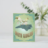 Kaart van de moderne  staat van North Carolina - G (Staand voorkant)