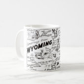  kaart van de Mok van Wyoming (Voorkant links)