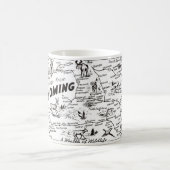 kaart van de Mok van Wyoming (Center)