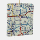  kaart van de Monetaire MO Keramisch Ornament (Rechts)