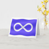 Kaart van de Naties van de Vlag van Metis de Kaart (Gele Bloem)