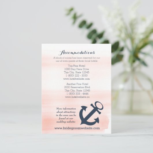 Kaart van de nautische ankerroute (Staand voorkant)