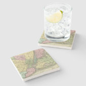 Kaart van de New York Stenen Onderzetter (Zijkant)