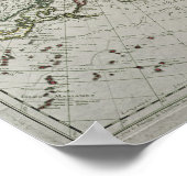 Kaart van de Nieuwe Uitvindingen Poster (Hoek)