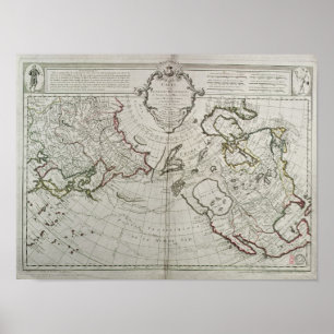 Kaart van de Nieuwe Uitvindingen Poster