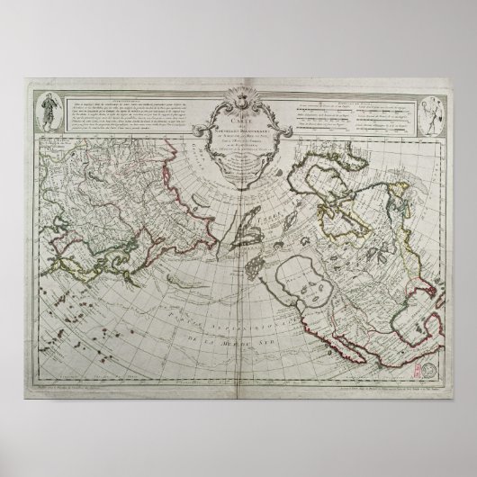 Kaart van de Nieuwe Uitvindingen Poster (Voorkant)