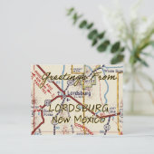  kaart van de NM van Lordsburg (Staand voorkant)