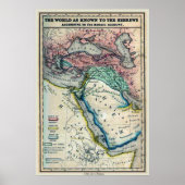 Kaart van de "Noah's wereld" Poster (Voorkant)