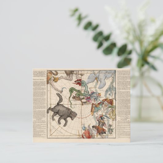  kaart van de Noordpool (Staand voorkant)