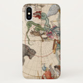  kaart van de Noordpool Case-Mate iPhone Case (Achterkant)
