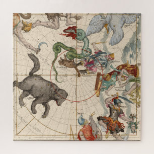  kaart van de Noordpool Legpuzzel