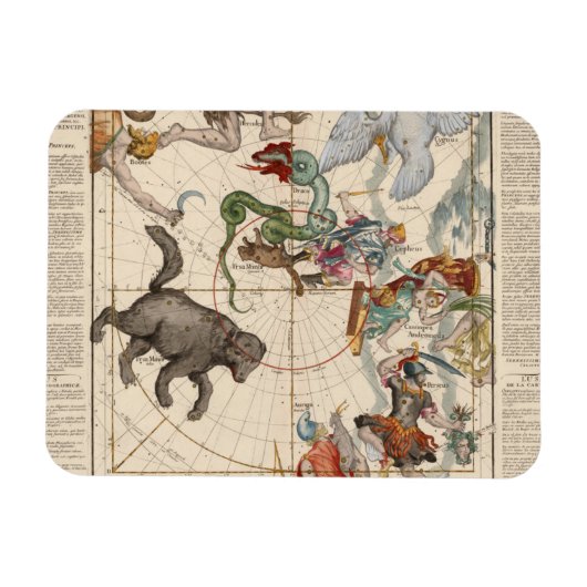 kaart van de Noordpool Magneet (Horizontaal)