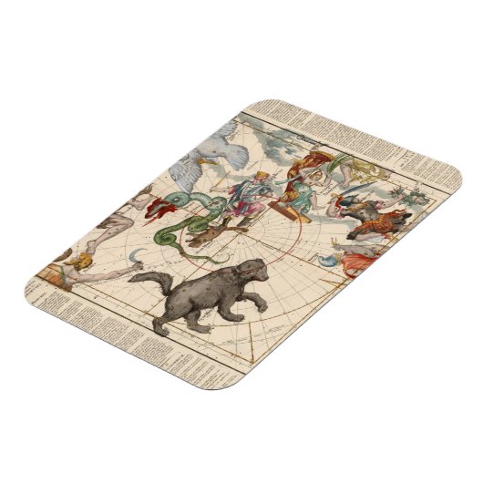 kaart van de Noordpool Magneet (Linkerzijde)