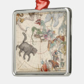  kaart van de Noordpool Metalen Ornament (Links)