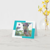 Kaart van de Nota van de Dierentuin van de Giraffe (Gele Bloem)