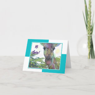 Kaart van de Nota van de Dierentuin van de Giraffe