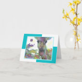 Kaart van de Nota van de Dierentuin van de Giraffe (Gele Bloem)