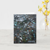 Kaart van de Nota van de Kleuren van de abstracte (Gele Bloem)