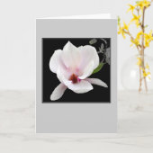 Kaart van de Nota van de "magnolia in Bloei" de (Gele Bloem)