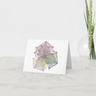 Kaart van de Nota van de origami de LEGE