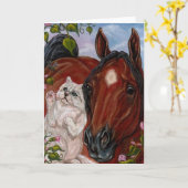 Kaart van de Nota van de Perzische kat van het (Gele Bloem)