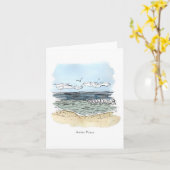 Kaart van de Nota van de Plaats van het strand de (Gele Bloem)