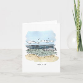 Kaart van de Nota van de Plaats van het strand de