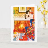 Kaart van de Nota van de Scène van katten de (Gele Bloem)