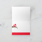 Kaart van de Nota van de Vogel van Swirly dankt de (Binnen)