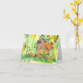 Kaart van de Nota van de Waterverf van de Familie (Gele Bloem)