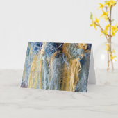 Kaart van de Nota van het Afbeelding van het garen (Gele Bloem)