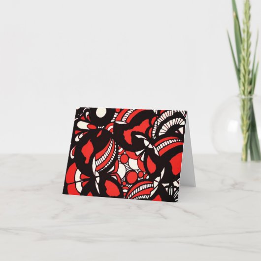 Kaart van de Nota van het Design van Leliza de (Voorkant)