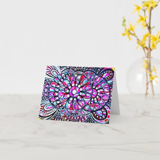 Kaart van de Nota van het Design van Leliza de (Gele Bloem)