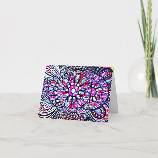 Kaart van de Nota van het Design van Leliza de (Voorkant)