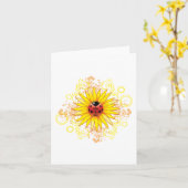 Kaart van de Nota van het lieveheersbeestje en van (Gele Bloem)