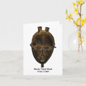 Kaart van de Nota van het Masker van Baule de (Gele Bloem)