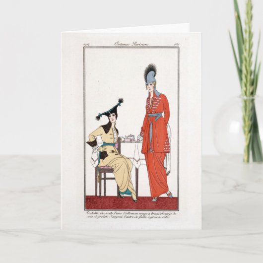 Kaart van de Nota van Parisiens 1914 van de (Voorkant)