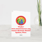 Kaart van de Nota van "Pedro" van de Maatschappij (Achterkant)