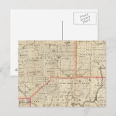 Kaart van de olieregio Pennsylvania (Voorkant / Achterkant)