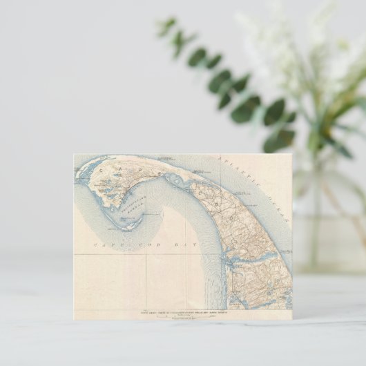  kaart van de onderste cape (Staand voorkant)