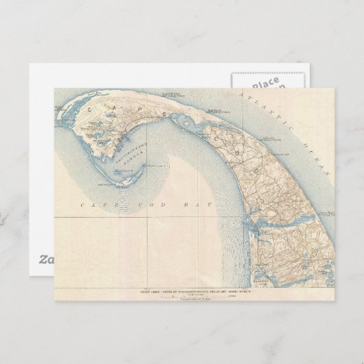  kaart van de onderste cape (Voorkant / Achterkant)