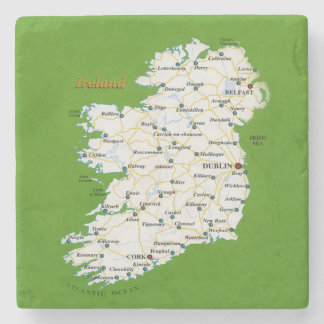 Kaart van de Onderzetters van Ierland