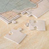  kaart van de oostelijke mediterrane havens legpuzzel (Zijkant)