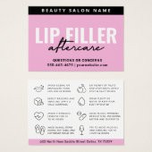 Kaart van de opvulinstructies voor opvulmiddel (Voorkant /achterkant)