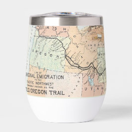  kaart van de Oregon Trail
