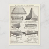  kaart van de Piano en het is Voorlopers (Voorkant)