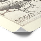  kaart van de Piano Poster (Hoek)