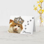 Kaart van de Prinses van de Redding van de Kat van (Gele Bloem)